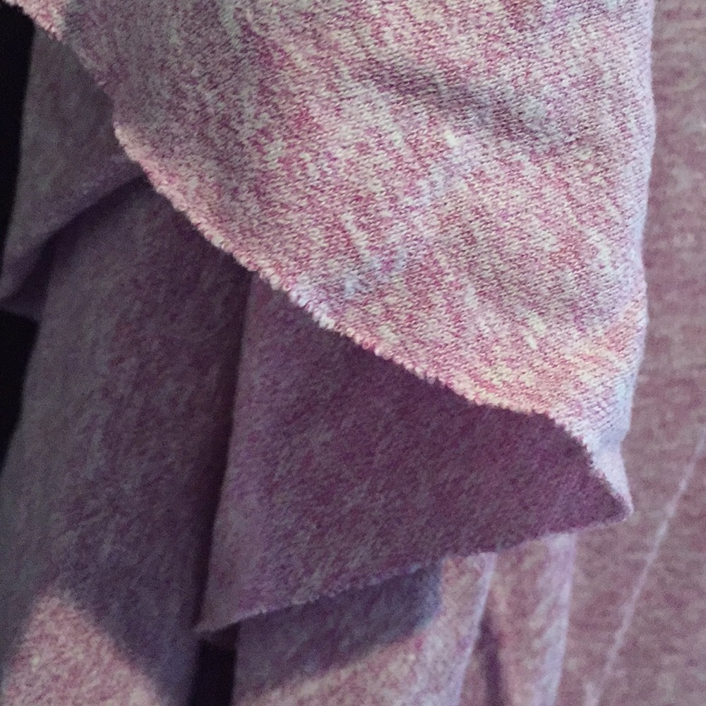 Dusty rose maternity blouse, size large